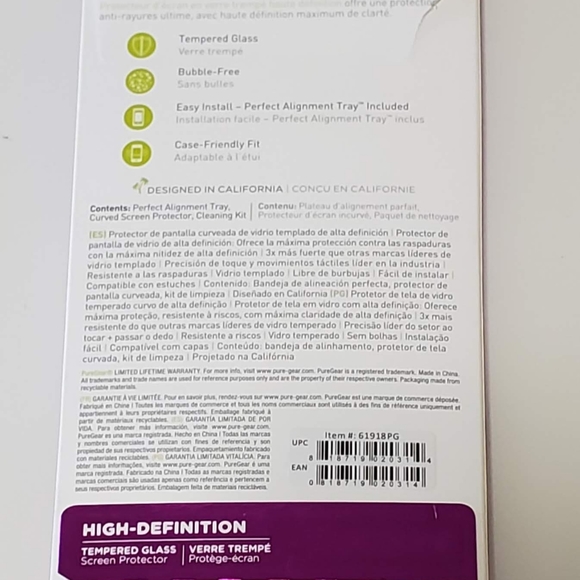 Samsung Galaxy S8+ Mobile Phone Screen Protection - Picture 3 of 8